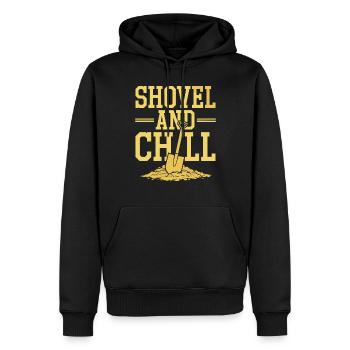 Gold Rush Adventure Gold Prospector Treasure Hunt - Herre Premium økologisk hoodie - sort - Foran - Nico (187cm)