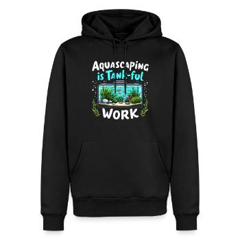 Aquascaping Enthusiast Underwater Gardening - Männer Premium Bio Hoodie - Schwarz - Vorne - Nico (187cm)