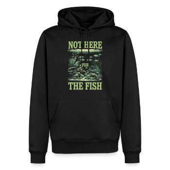 Aquascaping Enthusiast Underwater Gardening - Men’s Premium Organic Hoodie - black - Front - Nico (187cm)