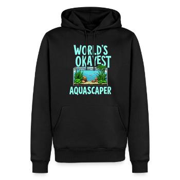Aquascaping Enthusiast Underwater Gardening - Männer Premium Bio Hoodie - Schwarz - Vorne - Nico (187cm)