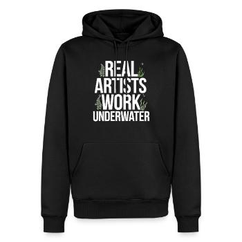 Aquascaping Enthusiast Underwater Gardening - Männer Premium Bio Hoodie - Schwarz - Vorne - Nico (187cm)
