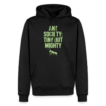Explore the Fascinating World of Ant Keeping with - Männer Premium Bio Hoodie - Schwarz - Vorne - Nico (187cm)