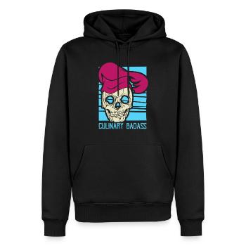Koch Köche Kochen Koch Humor Koch Spruch - Männer Premium Bio Hoodie - Schwarz - Vorne - Nico (187cm)