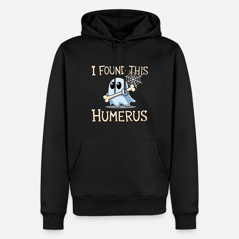 Halloween Ghost Nurse Bone Hospital - Sweat à capuche Premium bio Homme - noir