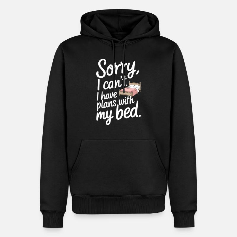 Introversion Style alternatif Émotionnel - Sweat à capuche Premium bio Homme - noir