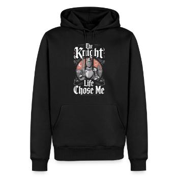 Renaissance Fair Outfit Medieval Ren Faire - Männer Premium Bio Hoodie - Schwarz - Vorne - Nico (187cm)