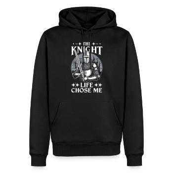 Renaissance Fair Outfit Medieval Ren Faire - Männer Premium Bio Hoodie - Schwarz - Vorne - Nico (187cm)