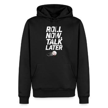 Des aventures palpitantes de courses de billes pour les passionnés - Sweat à capuche Premium bio Homme - noir - Devant - Nico (187cm)