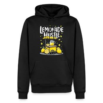 Refreshing Lemonade Vibes: Perfect for Lemonade - Men’s Premium Organic Hoodie - black - Front - Nico (187cm)