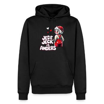 Karneval Clown Jeck Kölle Alaaf Köln Kölsch Lustig - Männer Premium Bio Hoodie - Schwarz - Vorne - Nico (187cm)
