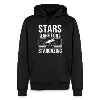 Astrologie-skeptiker: Kritisches Denken - Männer Premium Bio Hoodie - Schwarz - Vorne - Nico (187cm)