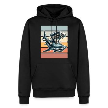 Tauchen Taucher - Männer Premium Bio Hoodie - Schwarz - Vorne - Nico (187cm)