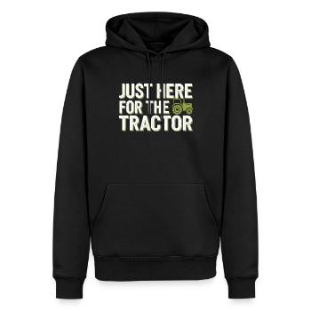 Farming Simulator Virtual Farming Game Fan Farm - Männer Premium Bio Hoodie - Schwarz - Vorne - Nico (187cm)