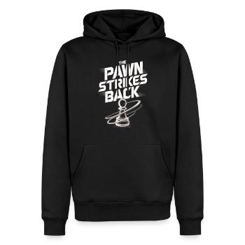 Schach-humor-liebhaber Lustige Schachmatt- Und - Männer Premium Bio Hoodie - Schwarz - Vorne - Nico (187cm)