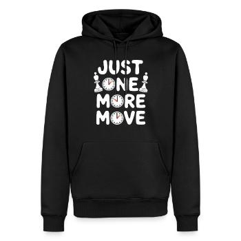 Chess Revival Movement Chess Lover Strategic - Men’s Premium Organic Hoodie - black - Front - Nico (187cm)