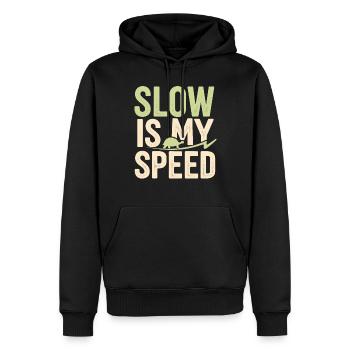 Soins des tortues pour les propriétaires de - Sweat à capuche Premium bio Homme - noir - Devant - Nico (187cm)