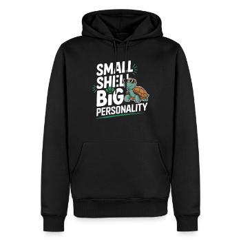 Soins des tortues pour les propriétaires de - Sweat à capuche Premium bio Homme - noir - Devant - Nico (187cm)