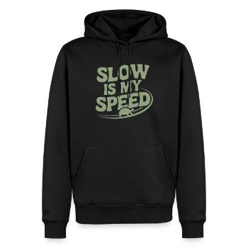 Soins des tortues pour les propriétaires de - Sweat à capuche Premium bio Homme - noir - Devant - Nico (187cm)