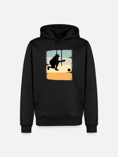 Boule Boccia Boule player - Men’s Premium Organic Hoodie - black