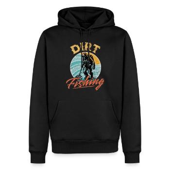 Sondeln Metalldetektor - Männer Premium Bio Hoodie - Schwarz - Vorne - Nico (187cm)