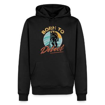 Probing Metal Detector - Men’s Premium Organic Hoodie - black - Front - Nico (187cm)