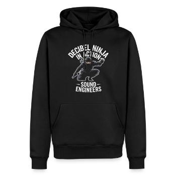 Sound Engineer Studio Life Audio Mixing And Music - Männer Premium Bio Hoodie - Schwarz - Vorne - Nico (187cm)