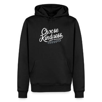 Intelligence émotionnelle Empathie Défenseur de la pleine conscience - Sweat à capuche Premium bio Homme - noir - Devant - Nico (187cm)