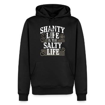 Sailors Sea Shanty Singing Ship Adventures - Männer Premium Bio Hoodie - Schwarz - Vorne - Nico (187cm)