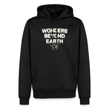 Space Exploration Cosmic Discovery - Männer Premium Bio Hoodie - Schwarz - Vorne - Nico (187cm)