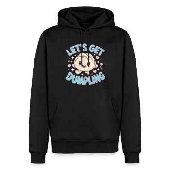 Dim-sum-liebhaber Chinesischer Küche Und Knödel - Männer Premium Bio Hoodie - Schwarz - Vorne - Nico (187cm)