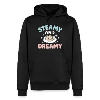 Dim-sum-liebhaber Chinesischer Küche Und Knödel - Männer Premium Bio Hoodie - Schwarz - Vorne - Nico (187cm)