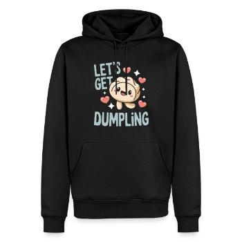 Dim-sum-liebhaber Chinesischer Küche Und Knödel - Männer Premium Bio Hoodie - Schwarz - Vorne - Nico (187cm)