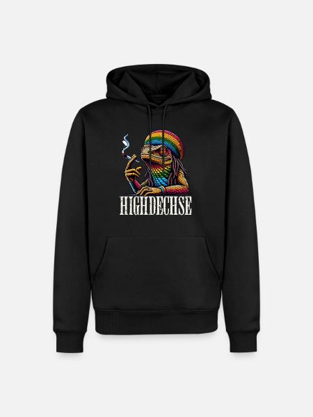 High Lizard - Men’s Premium Organic Hoodie - black