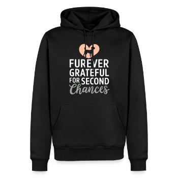 Freiwillige Tierrettung Animal Shelter Heroes - Männer Premium Bio Hoodie - Schwarz - Vorne - Nico (187cm)