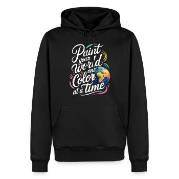 Creative Hobby For Beginners In The - Men’s Premium Organic Hoodie - black - Front - Nico (187cm)