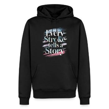 Creative Hobby For Beginners In The - Men’s Premium Organic Hoodie - black - Front - Nico (187cm)