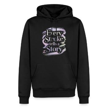Creative Hobby For Beginners In The - Men’s Premium Organic Hoodie - black - Front - Nico (187cm)