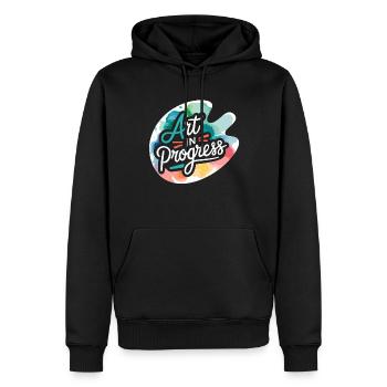 Creative Hobby For Beginners In The - Men’s Premium Organic Hoodie - black - Front - Nico (187cm)