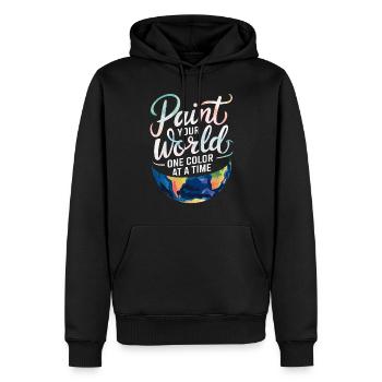 Creative Hobby For Beginners In The - Men’s Premium Organic Hoodie - black - Front - Nico (187cm)