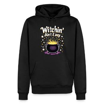 I'm pretty sure I'll have a - Men’s Premium Organic Hoodie - black - Front - Nico (187cm)