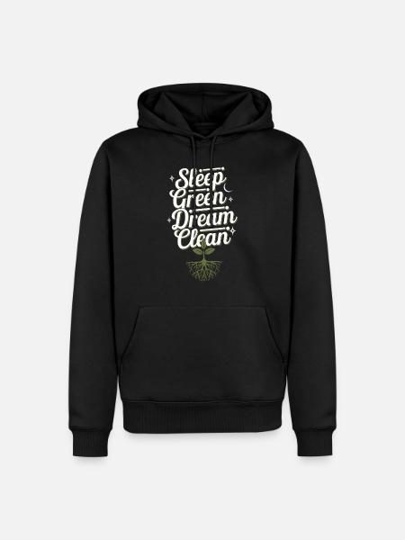 Sleep Hygiene Enthusiasts, Restful Nights, - Men’s Premium Organic Hoodie - black