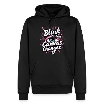 Speed Painting Live Performance Art Quick Creative - Männer Premium Bio Hoodie - Schwarz - Vorne - Nico (187cm)