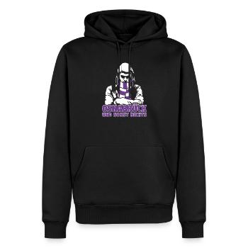 Osnabrück und sonst nichts - Männer Premium Bio Hoodie - Schwarz - Vorne - Nico (187cm)