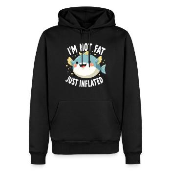 Kugelfisch-meereslebewesen-enthusiasten Quirky - Männer Premium Bio Hoodie - Schwarz - Vorne - Nico (187cm)
