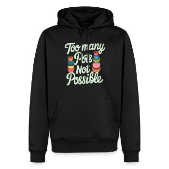 Pflanzensammler Für Zimmerpflanzensammler Im - Männer Premium Bio Hoodie - Schwarz - Vorne - Nico (187cm)