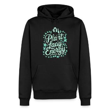Pflanzensammler Für Zimmerpflanzensammler Im - Männer Premium Bio Hoodie - Schwarz - Vorne - Nico (187cm)