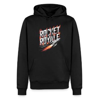 Spieler Mit Weltraumthemen Cosmic Gaming Sci-fi - Männer Premium Bio Hoodie - Schwarz - Vorne - Nico (187cm)