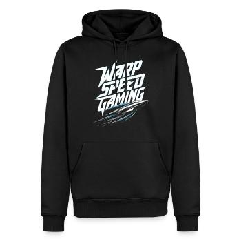 Spieler Mit Weltraumthemen Cosmic Gaming Sci-fi - Männer Premium Bio Hoodie - Schwarz - Vorne - Nico (187cm)