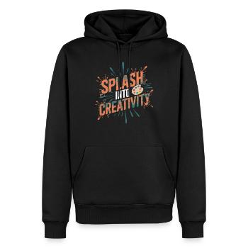Creative Hobby For Beginners In The - Men’s Premium Organic Hoodie - black - Front - Nico (187cm)