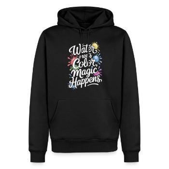 Creative Hobby For Beginners In The - Men’s Premium Organic Hoodie - black - Front - Nico (187cm)
